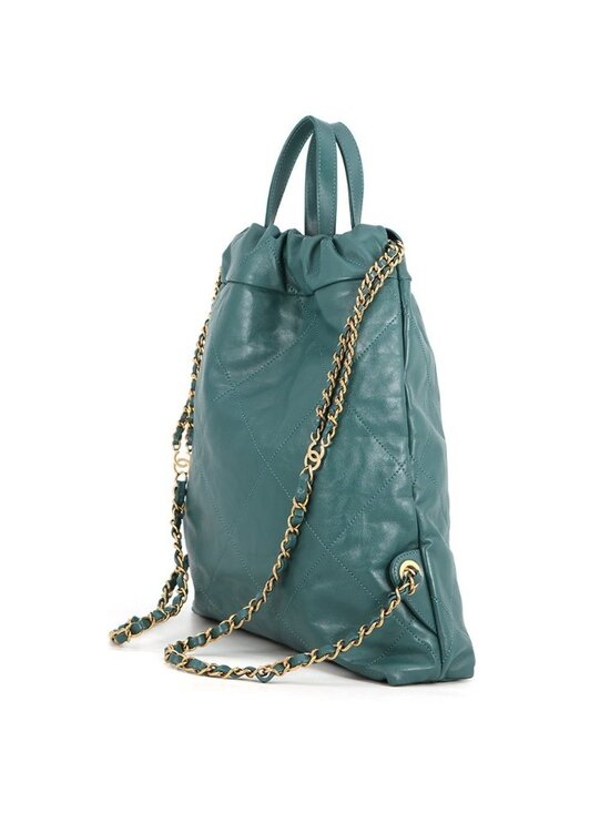 Chanel Backpack 22 Small Shiny Calfskin main image 8